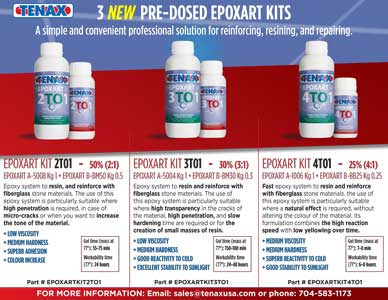 EpoxArt Pre-dosed Kits
