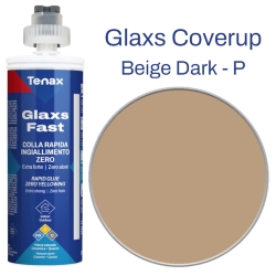 Glaxs Beige Dark Porcelain/Ceramic Glue Cartridge Part# 1RGLAXSCBEIGEDARK