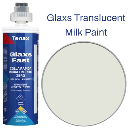 Glaxs Color Cartridge in Milk Paint Part# 1RGLAXSCMILKPAINT for Porcelain, Ceramics, and Sinterd Stone