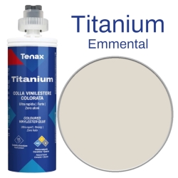 Emmental Titanium Extra Rapid Cartridge Glue #1RTEMMENTAL