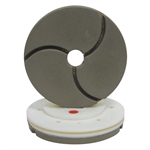 Tenax 6" Snail Lock Bullnose Quartz Automated Edge Polishing Wheel 120 W